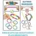 Kit om Armbanden te Maken Bandai Rainbow Moon Plastic