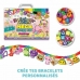 Kit Criação de Pulseiras e Colares Bandai Rainbow Moon Mega Combo set Plástico