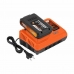 Sada nabíječky a dobíjecích baterií Powerplus POWDP9062 2 Ah 20 V