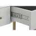 Sivupöytä DKD Home Decor Valkoinen Monivärinen Kullattu Metalli Rauta Mangopuu 30 x 40 cm 90 x 45 x 74 cm