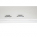 Sidebord DKD Home Decor Metall Hvit Treverk av mangotre (152 x 40 x 77 cm)