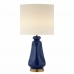Bordslampa DKD Home Decor Beige Marinblå Porslin 35 x 35 x 64 cm