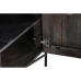 Dientafel DKD Home Decor Zwart Grijs Wit Marmer Mangohout (160 x 45 x 75 cm)