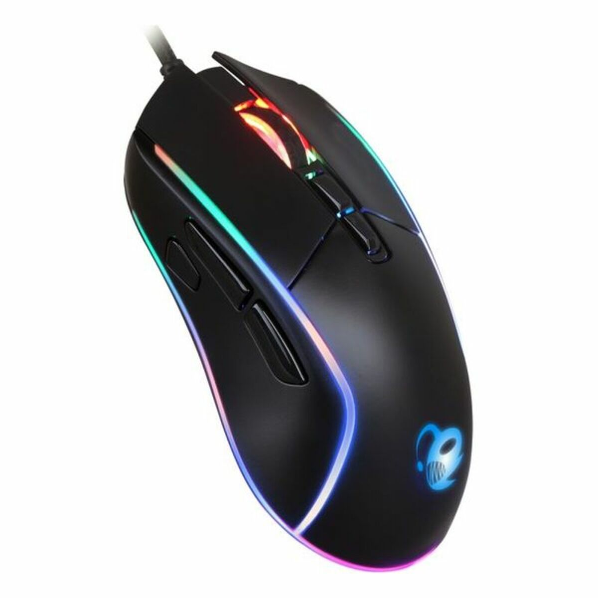 LED gaming-mus CoolBox DeepDarth Sort 6400 dpi
