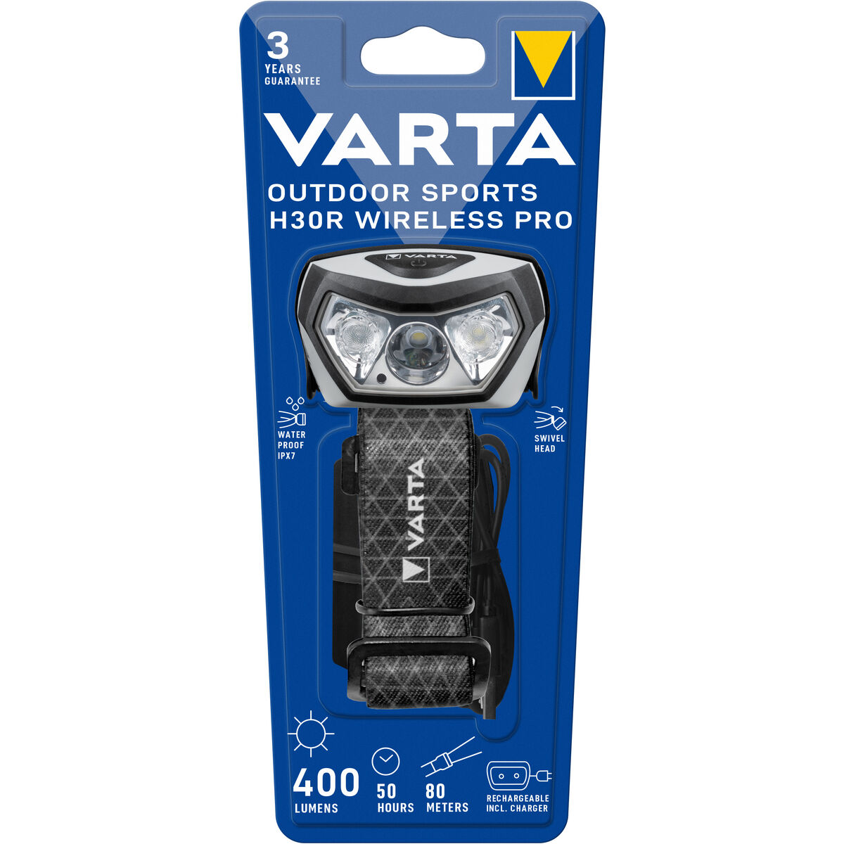 Svítilna Varta SPORTS H30R PRO