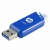 USB Memória HP HPFD755W-64 64 GB Kék