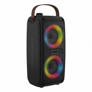 Portable Bluetooth Speakers Denver Electronics Black LED RGB | Buy at  wholesale price