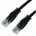 CAT 6 UTP-Kabel NANOCABLE 10.20.0401-BK Svart 1 m (1 m)