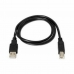 USB 2.0 A - USB B kaapeli NANOCABLE 10.01.0105-BK Musta 4,5 m