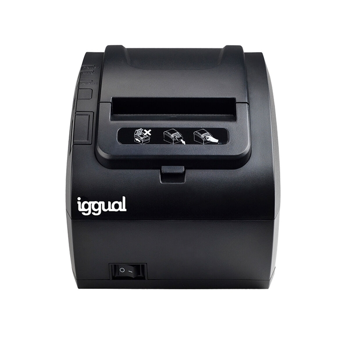 Termisk printer iggual TP8002 203 dpi Sort