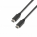 Кабель USB C Aisens A107-0055 50 cm Чёрный (1)