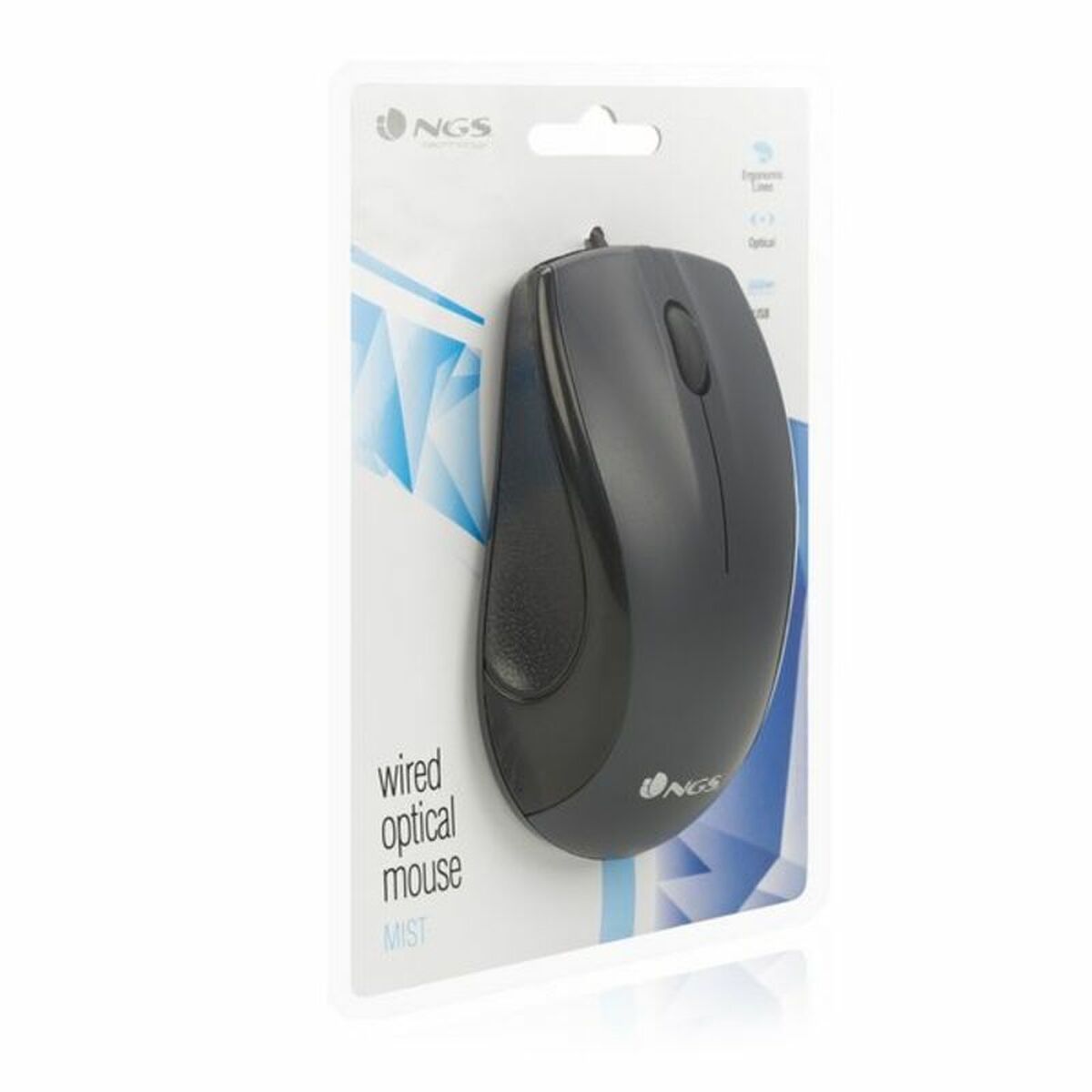 Optisk mus NGS MIST Sort