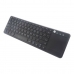 Touchpad mit Tastatur CoolBox COO-TEW01-BK Spanisch Schwarz Qwerty Spanisch QWERTY