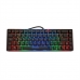 Tastatur CoolBox DG-TEC65-RGB Svart Spansk Qwerty