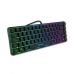 Klaviatūra CoolBox DG-TEC65-RGB Melns Spāņu Qwerty