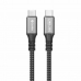 Kabel USB C CoolBox COO-CAB-UC-240W 1,2 m 240 W 20 Gbps Grå