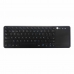 Клавиатура с тачпадом CoolBox COO-TEW01-BK Чёрный Испанская Qwerty