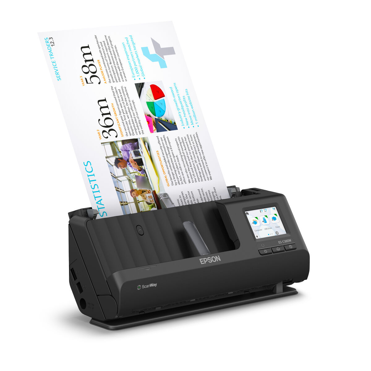 Skener Epson ES-C380W