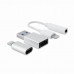 USB Cable CoolBox COO-CKIT-APPL White (1 Unit)