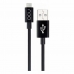 Kábel USB A 2.0 na USB C DCU Čierna (1M)