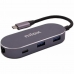 USB šakotuvas Nilox Mini Docking Station Type-C