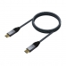 Kabel USB C Aisens A107-0628 1 m Siva