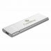 Lomme til harddisk CoolBox COO-MCM-NVME SSD NVMe USB Sølvfarvet USB 3.2