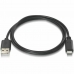 USB A till USB C Kabel Aisens A107-0050 Svart 50 cm (1)