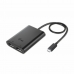 Адаптер за USB C към DVI i-Tec C31DUAL4KDP Черен