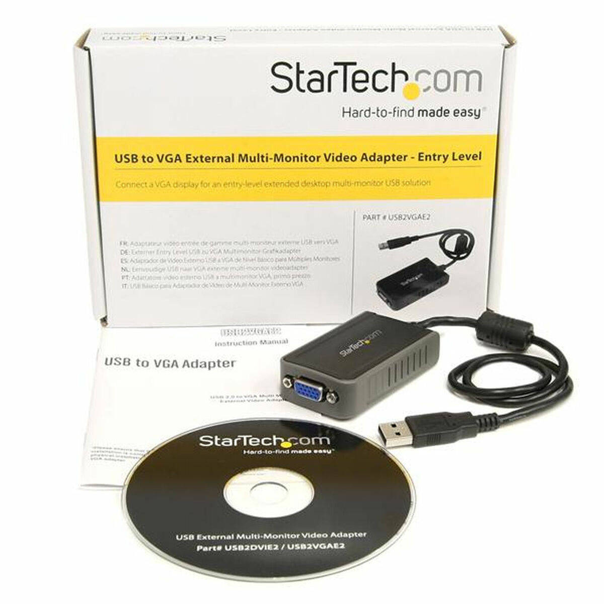 USB-VGA Adapter Startech USB2VGAE2            Must