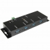 Hub USB Startech ST4300USBM Noir