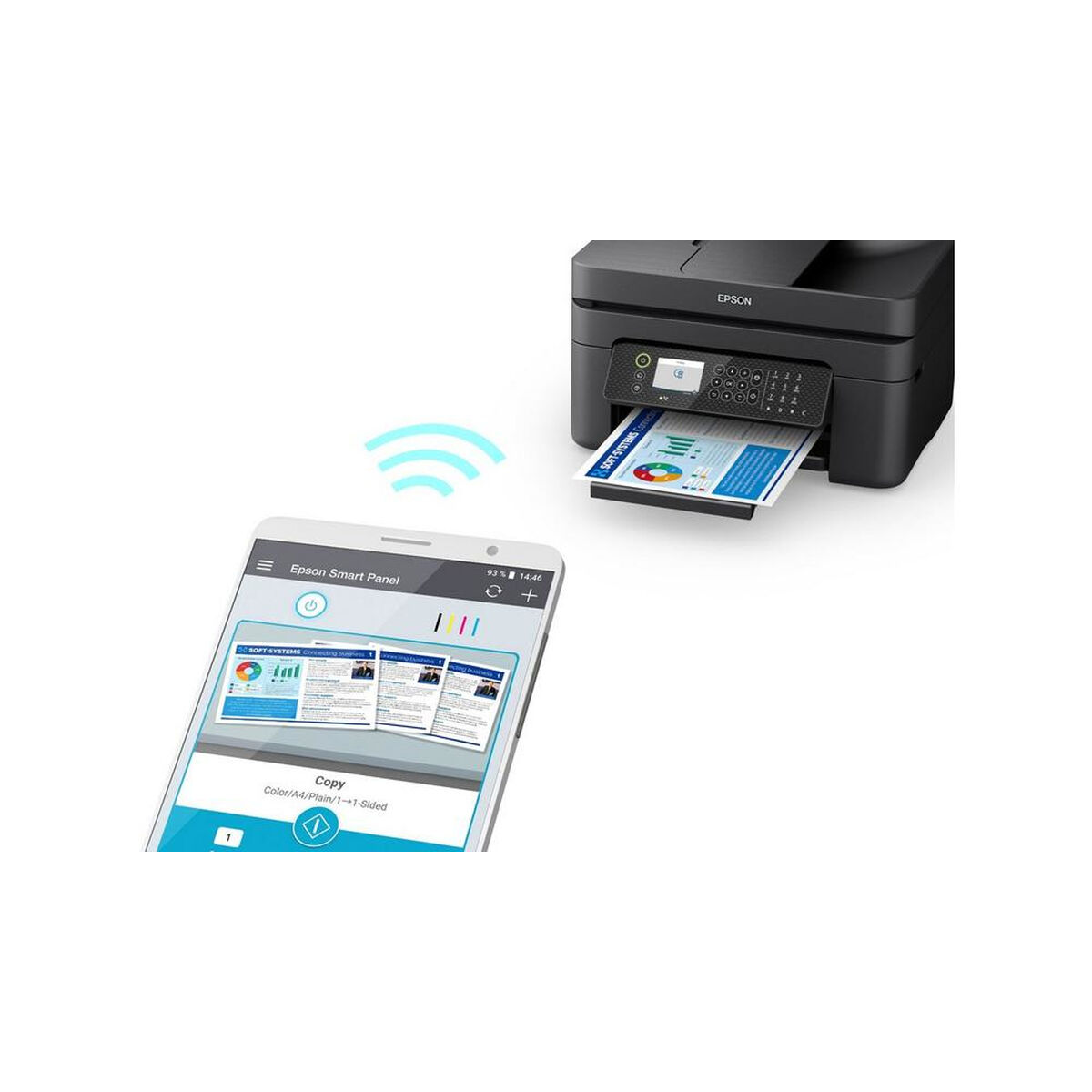 Multifunksjonsskriver Epson WORKFORCE WF-2950DWF