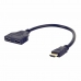 HDMI-Kaksik-HDMI Adapter GEMBIRD DSP-2PH4-04 Must