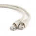 UTP категория 6 твърд мрежови кабел GEMBIRD PP6U-5M Бял Сив 5 m