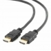 HDMI Cable GEMBIRD 7.5m HDMI M/M 4K Ultra HD Black 7,5 m