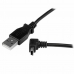 USB to mikro USB kabelis Startech USBAMB1MU            Melns