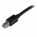 USB Kabelis Startech USB2HAB50AC Melns