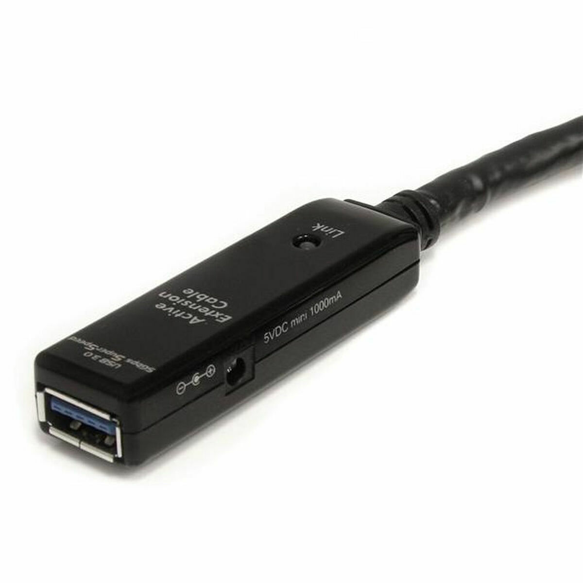 USB-kabel Startech USB3AAEXT10M USB A Sort