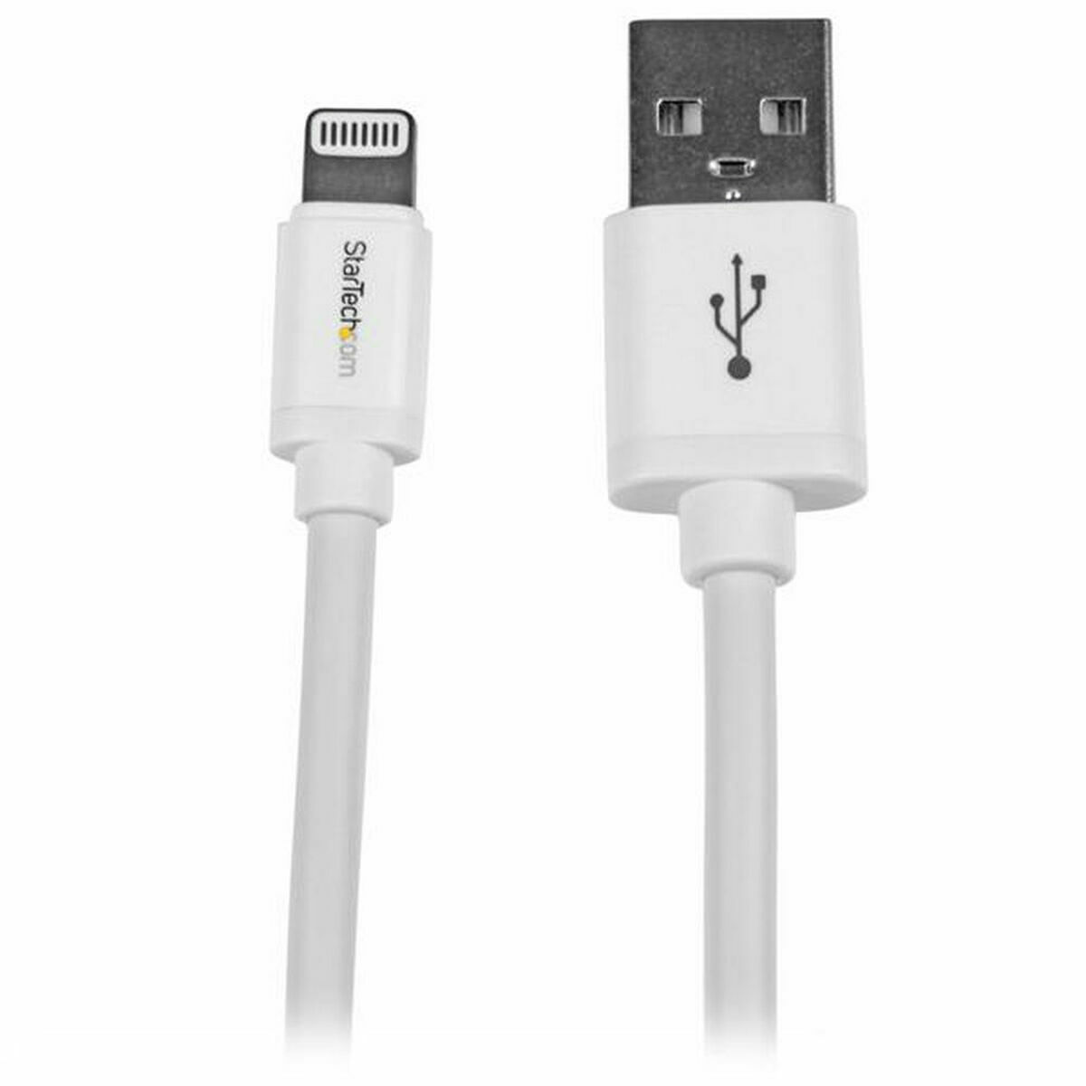 USB til Lightning-Kabel Startech USBLT2MW 2 m Hvit