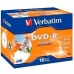 DVD-R Verbatim 4,7 GB 16x 10 Unità (10 Unità)