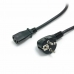 Захранващ кабел Startech PXT101EUR Черен