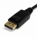 Mini-DisplayPort-Kabel zu DisplayPort Startech MDP2DPMM2M 4K Ultra HD 2 m Schwarz