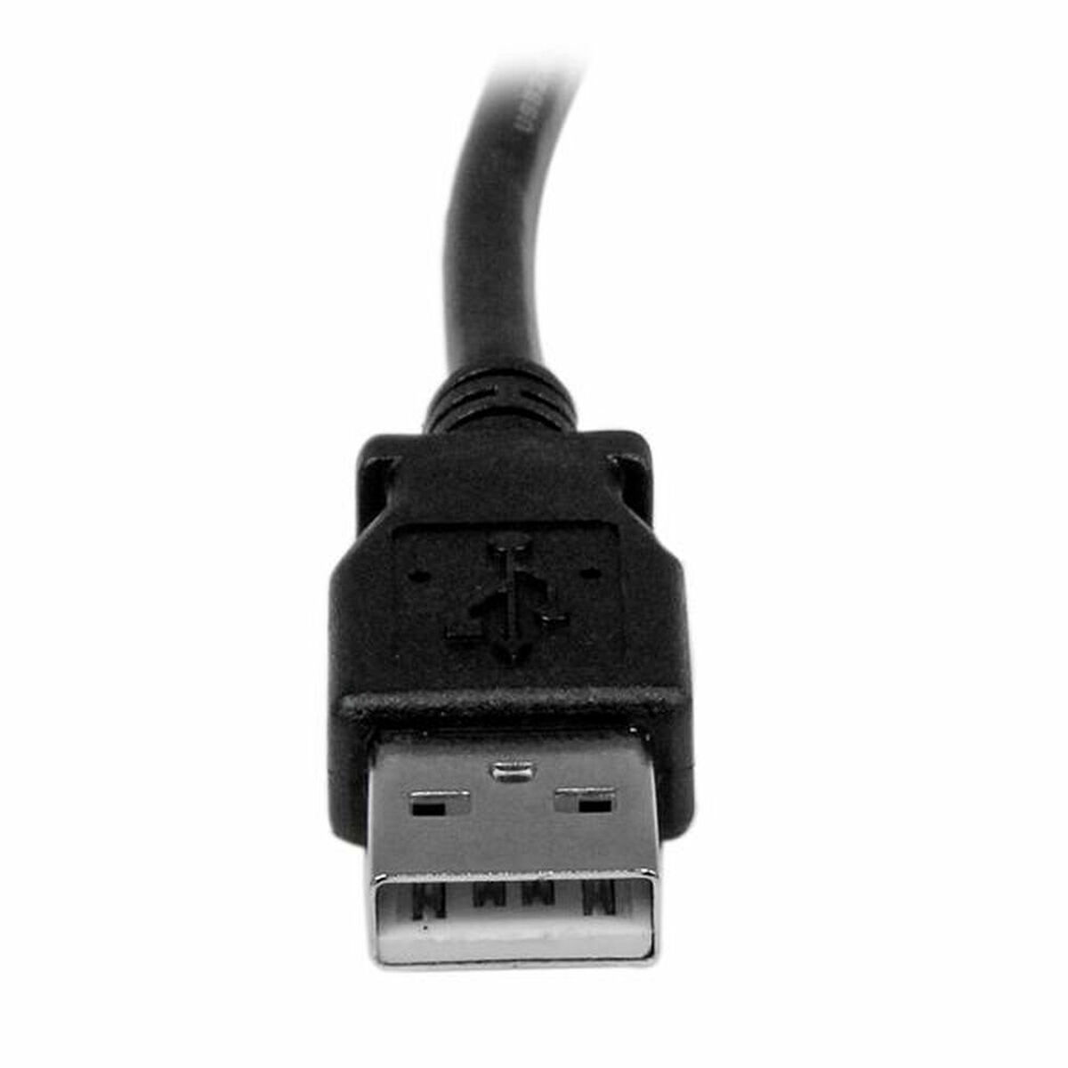 Cabo USB A para USB B Startech USBAB3ML             Preto