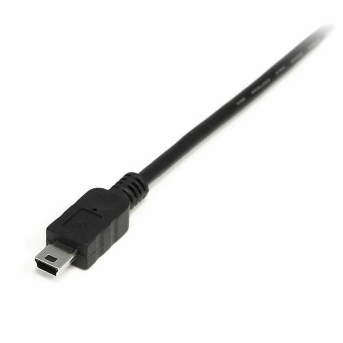 USB A - USB B kaapeli Startech USB2HABM1M Musta