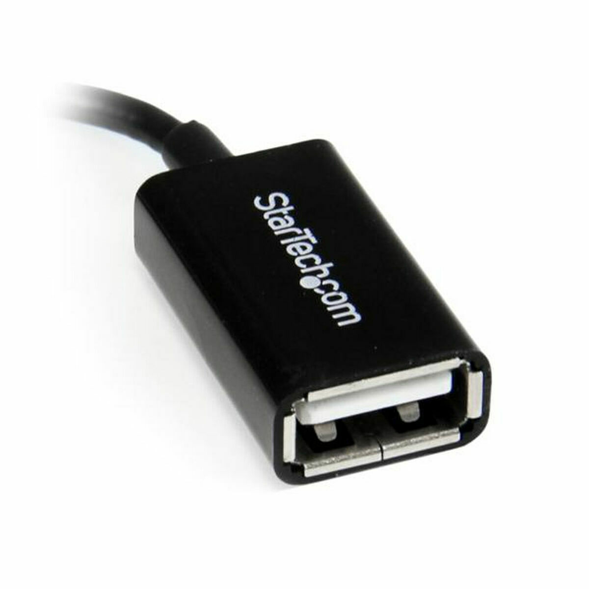 Cablu USB la Micro USB Startech UUSBOTGRA            Negru