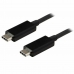 Kabel USB C Startech USB31CC1M            Sort