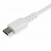 USB-C-kabel Startech RUSB2CC1MW 1 m Vit