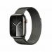 Смарт часовник Apple Watch Series 9 GPS + Cellular S/M 41 mm Черен Сив Графит