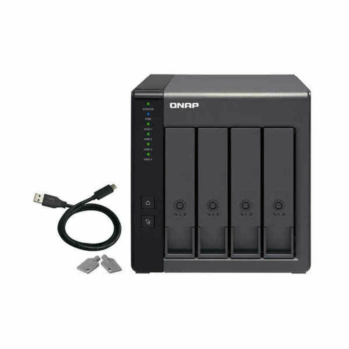 NAS Network Storage Qnap Black