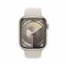 Okosóra Apple Watch Series 9 Fehér Bézs szín 45 mm